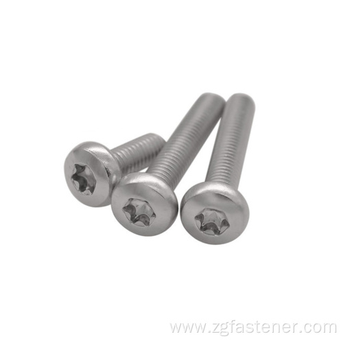 Stainless Steel Plum Pan Head Machine Screws